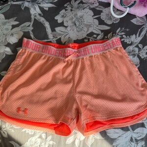 Under Armour Women's Coral Athletic Shorts